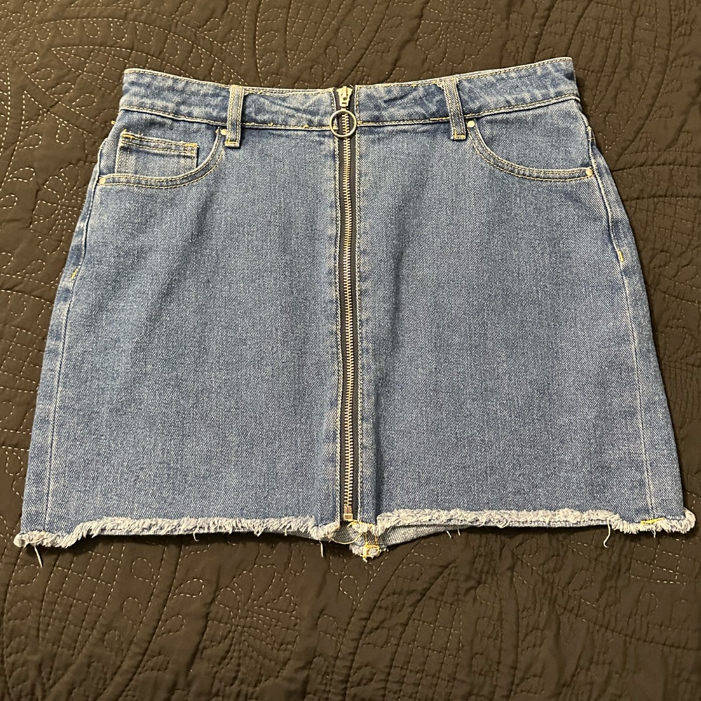 PacSun denim skirt
